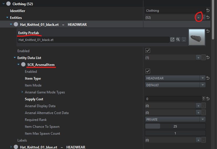 Entity Catalog Override Entity Catalog Override