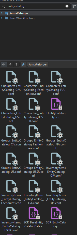 Entity Catalog Search Entity Catalog Search